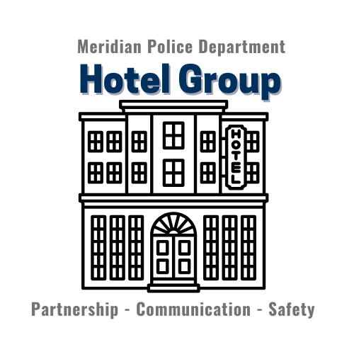 Meridian Police Department Hotel Group Logo